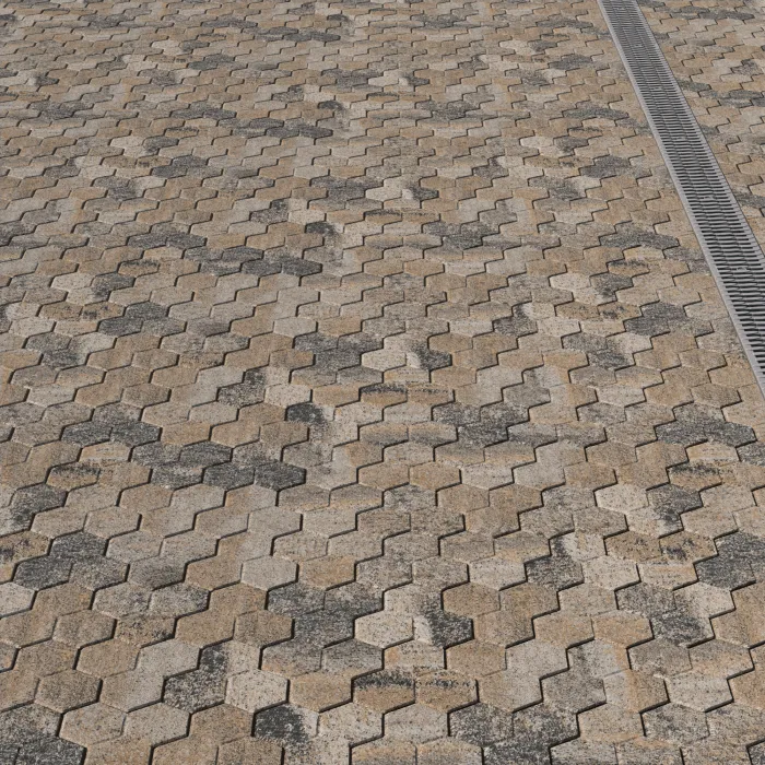 Тротуарная плитка Гексагон Колормикс Бристоль