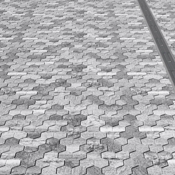 Тротуарная плитка Гексагон Колормикс Хаски