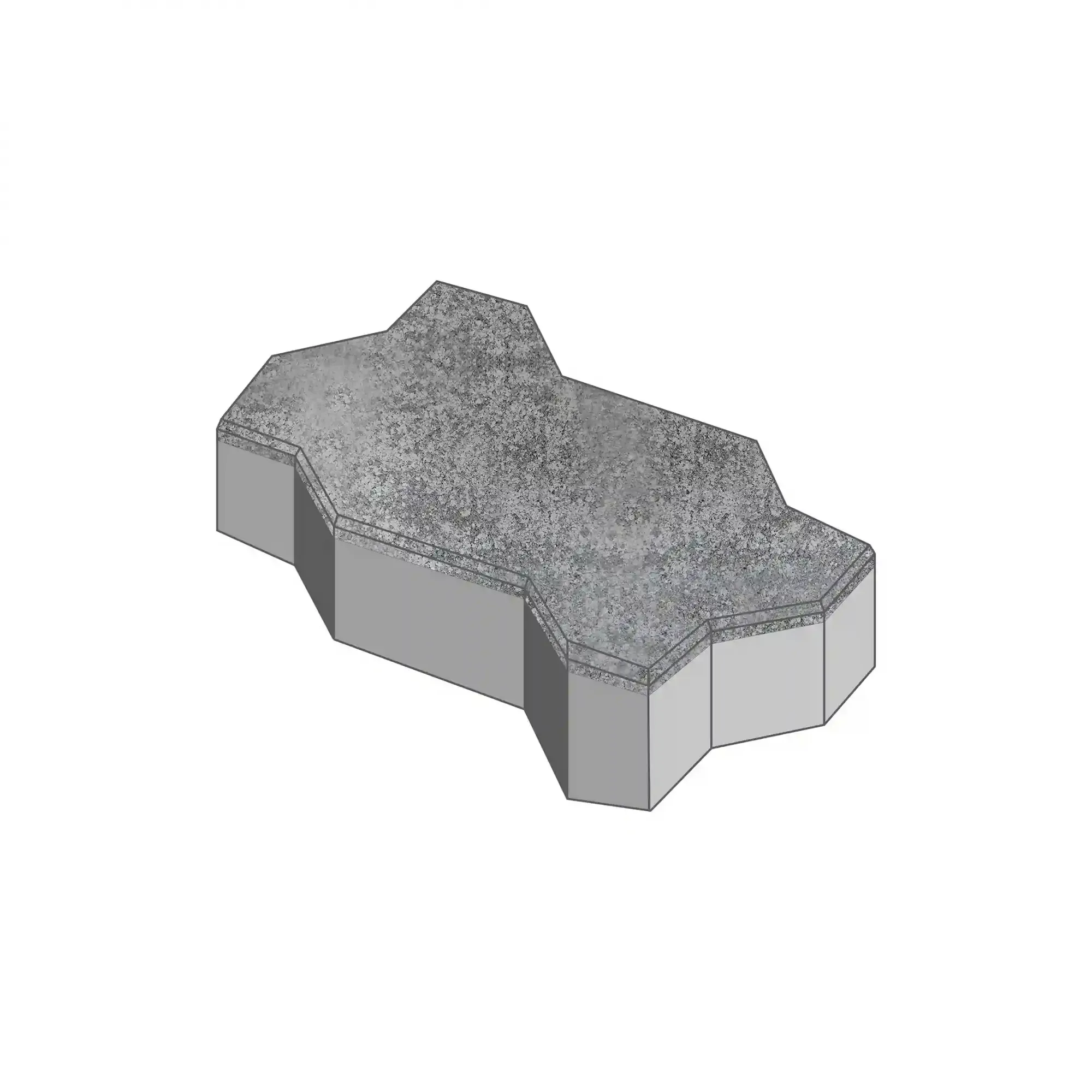 Тротуарная плитка Волна Колормикс Луна