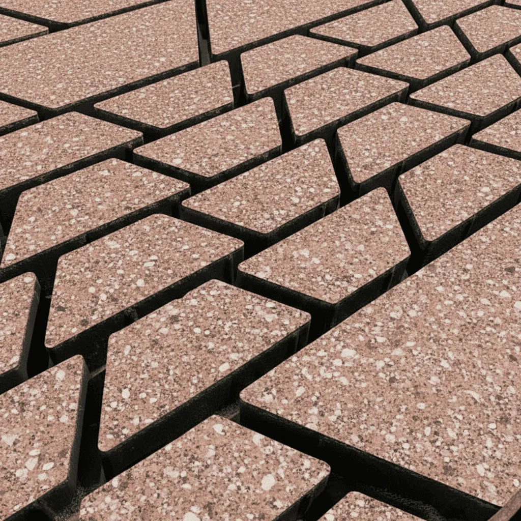 Тротуарная плитка Трапеция Колормикс Мокко